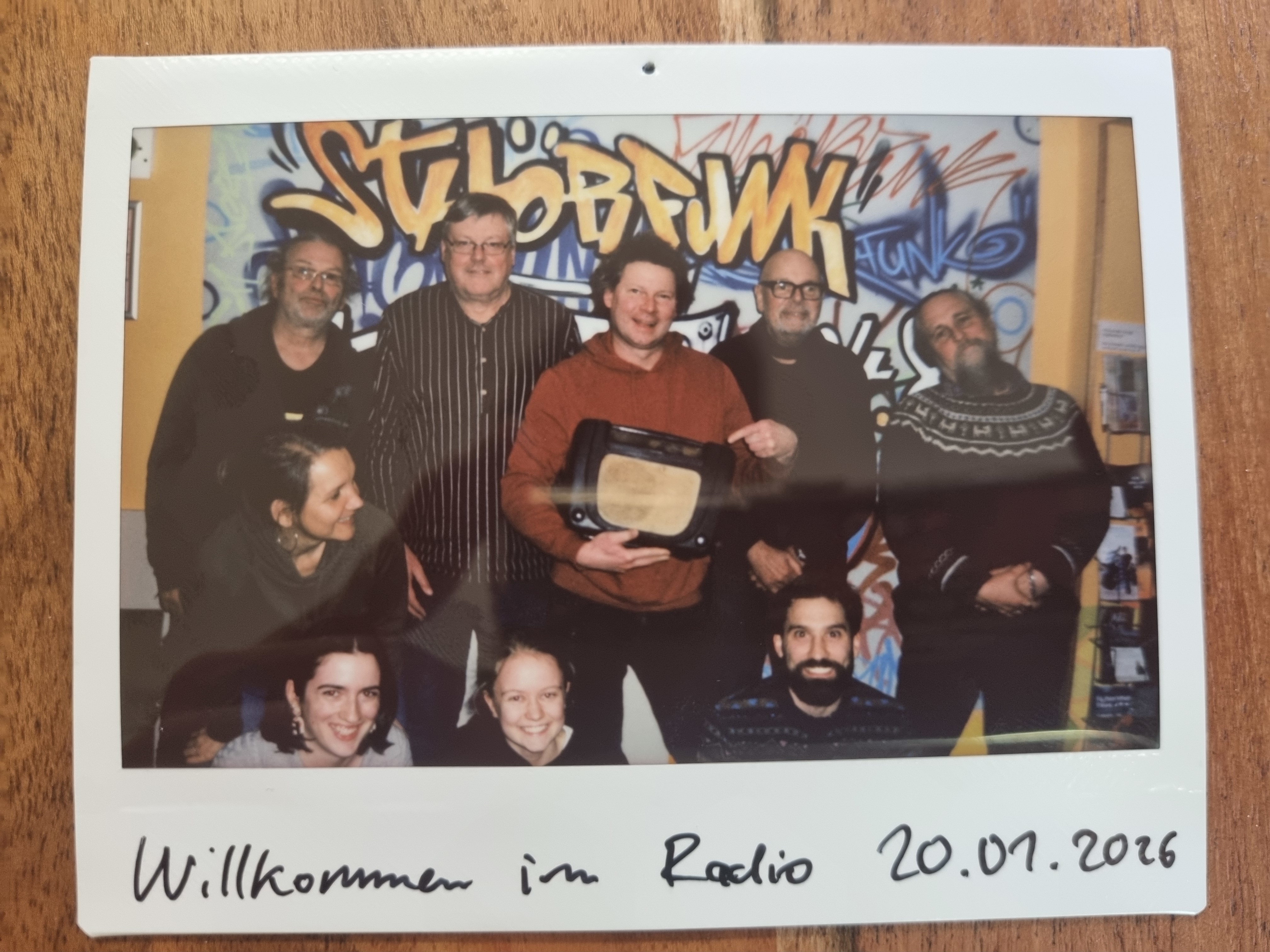 Willkommen im Radio!